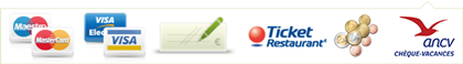 paiements acceptés au Pacifique La Pomme